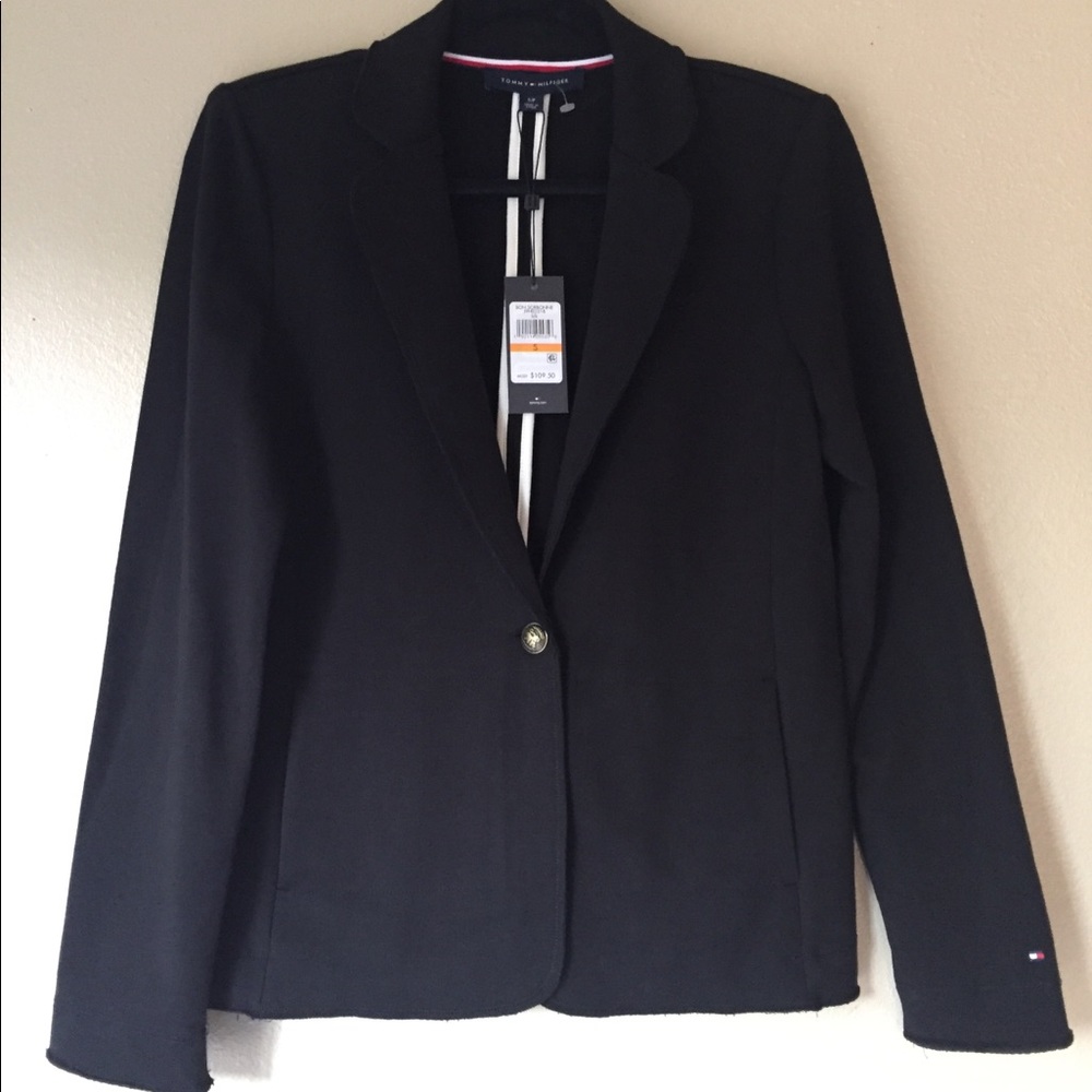 🆕 Tommy Hilfiger Sporty Knit Jacket, Bon Sorbonne